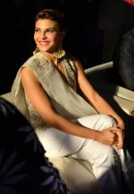 Jacqueline Fernandez promoting English film Definition of Fear at a press conference in Delhi on 5th Dec 2015